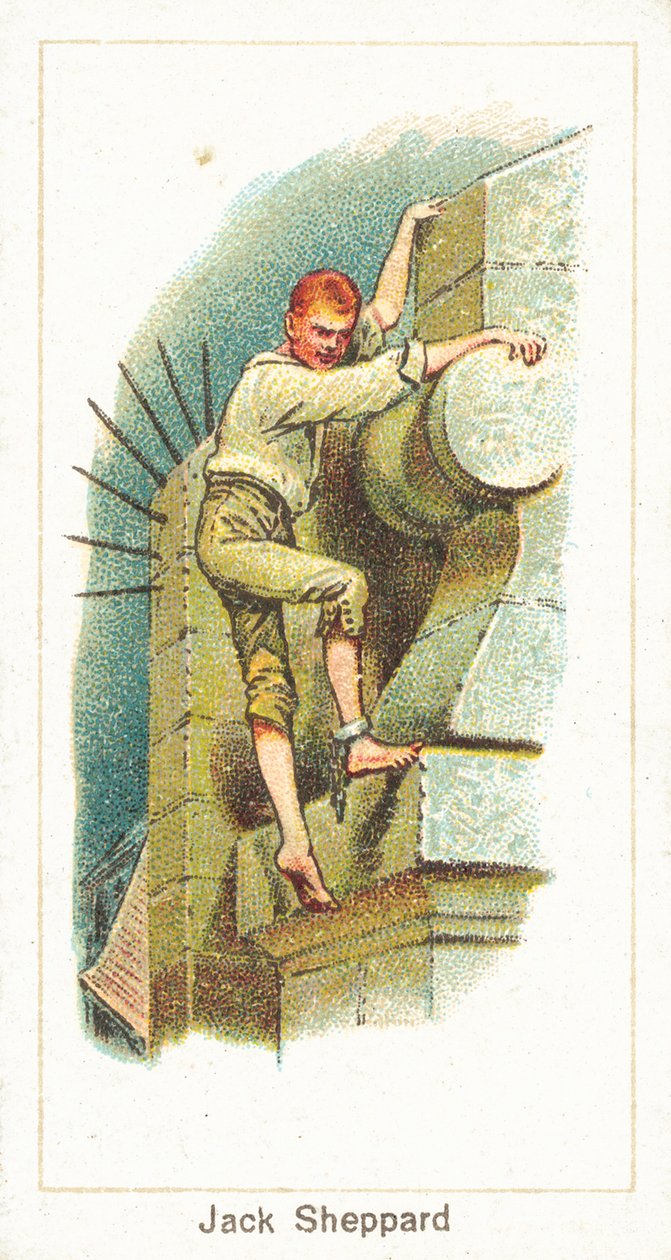 Jack Sheppard (chromolitho) door English School