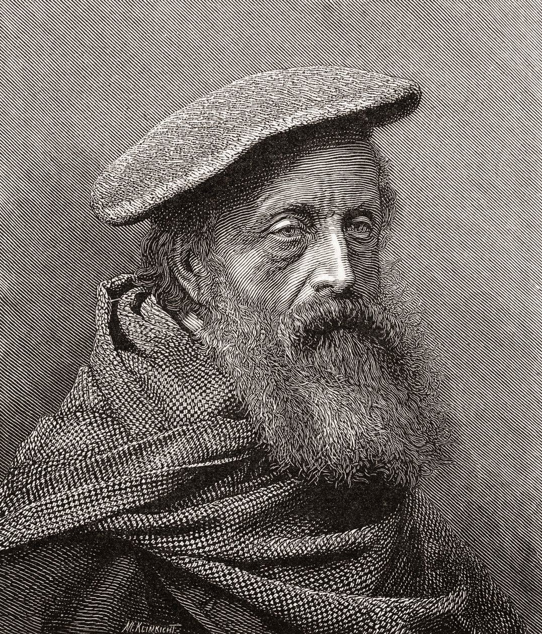 James Clarke Hook, uit The Magazine of Art, gepubliceerd 1878 door English School