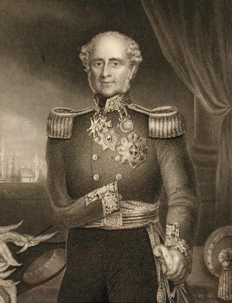 James Henry Somerset Fitzroy (1788-1855) 1e Baron Raglan door English School