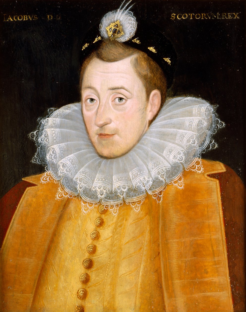 James I door English School