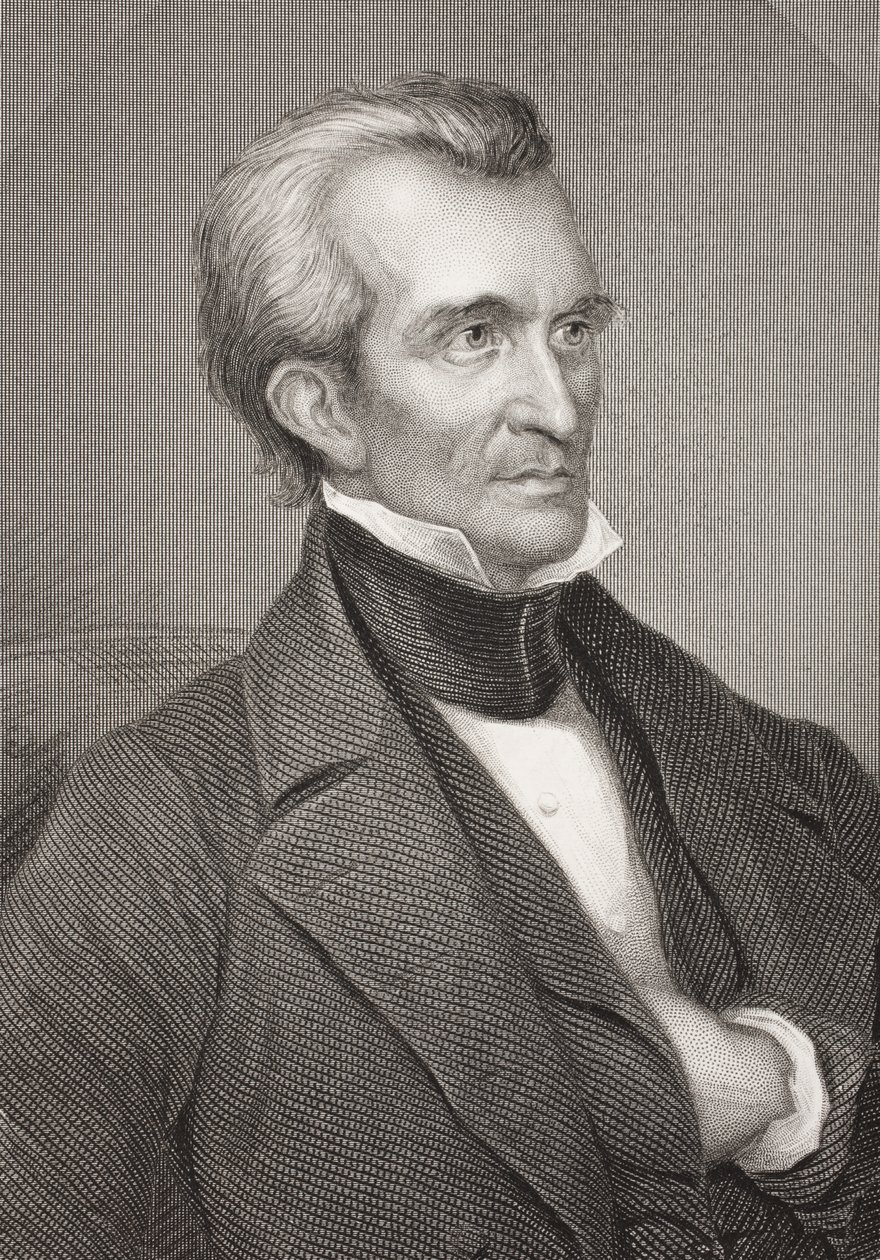James Knox Polk, uit 