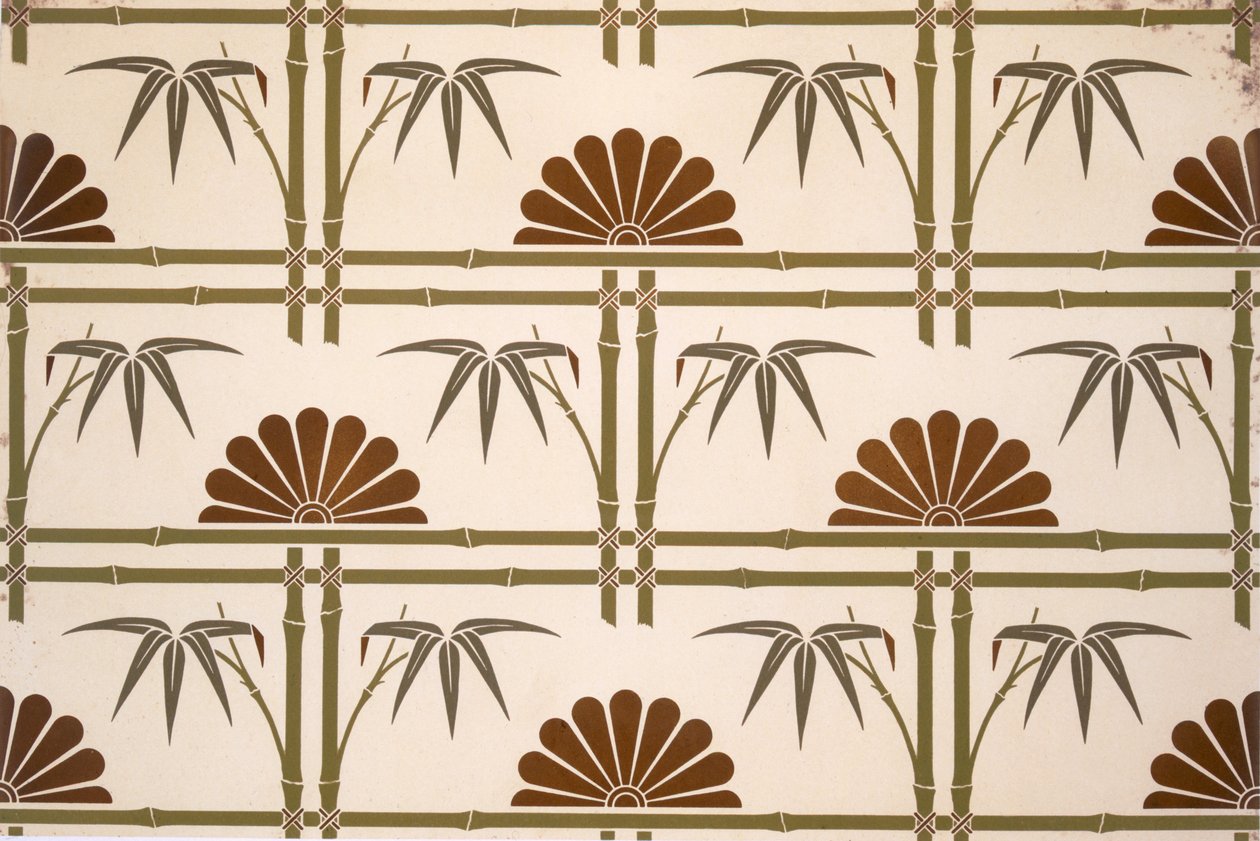 Japans ornament, uit The Practical Decorator and Ornamentalist, 1892 door English School