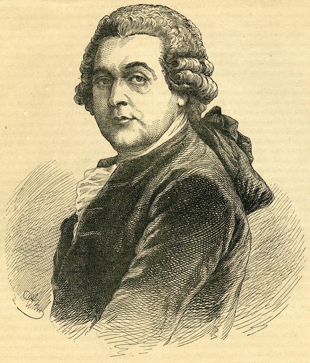 John Adams (1735-1826) door English School