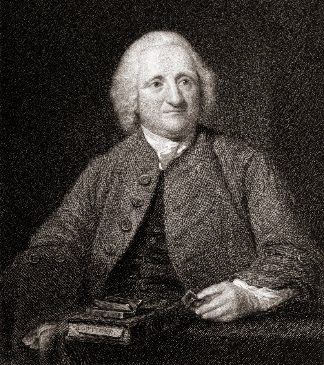 John Dollond (1706-61) uit Gallery of Paintings, gepubliceerd in 1833 door English School