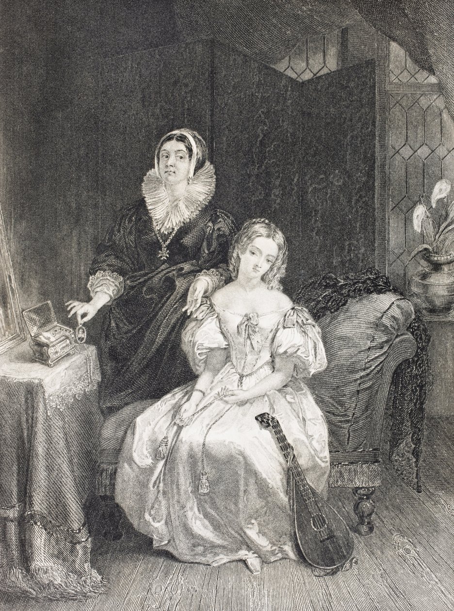 Juliet en haar verpleegster, uit 