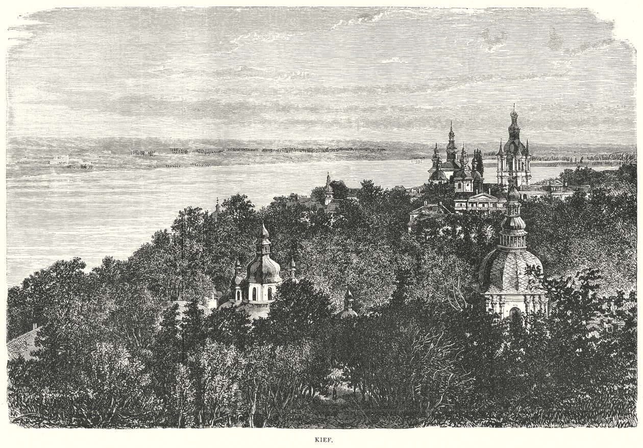 Kief (engraving) door English School