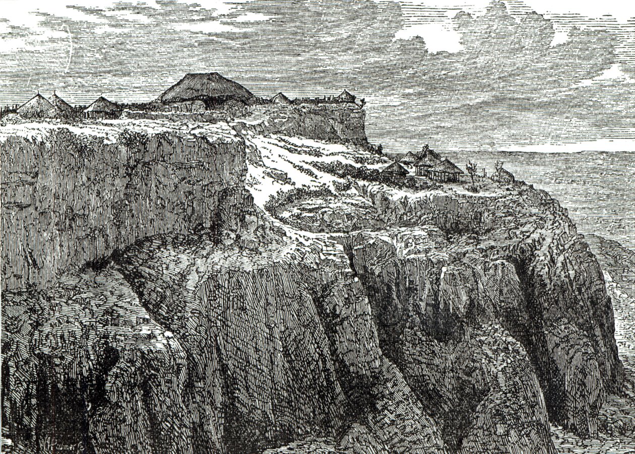 Huis van koning Theodore, Magdala uit 