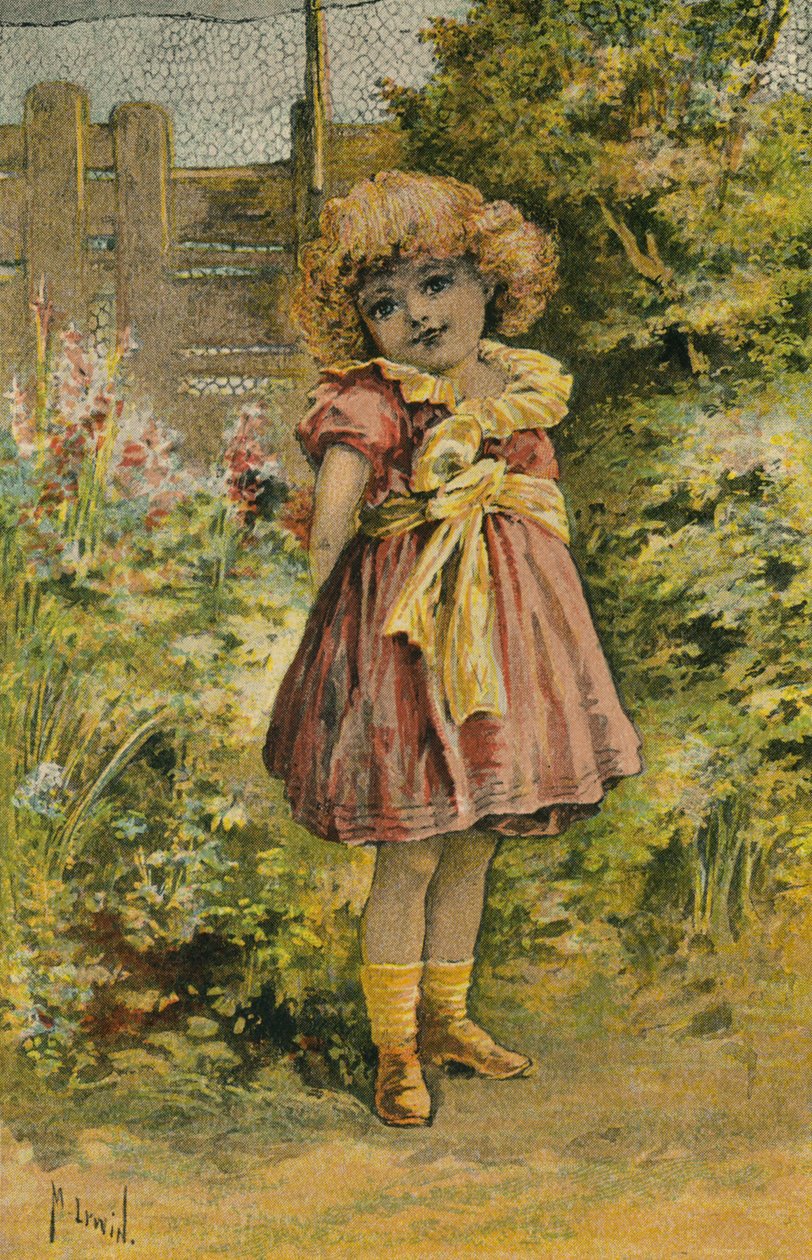 Lizzy (kleurenlitho) door English School