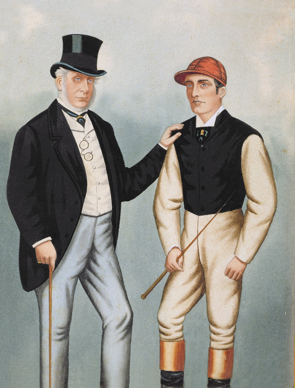 Lord Falmouth en Fred Archer door English School