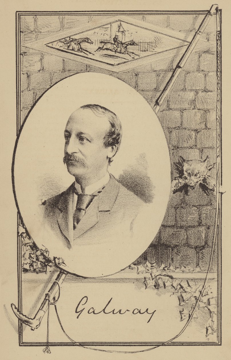 Lord Galway (gravure) door English School