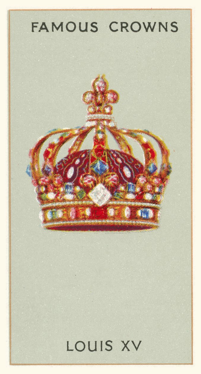 Louis XV (chromolitho) door English School
