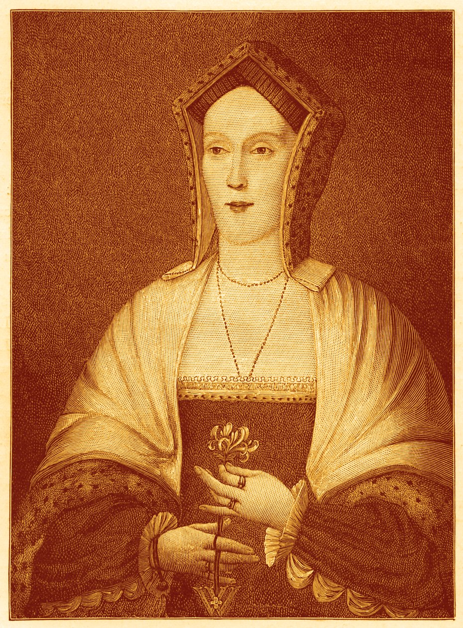 Margaret Pole, gravin van Salisbury, illustratie voor 