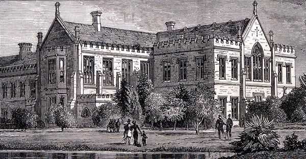 Melbourne Universiteit, Melbourne, Australië, uit 