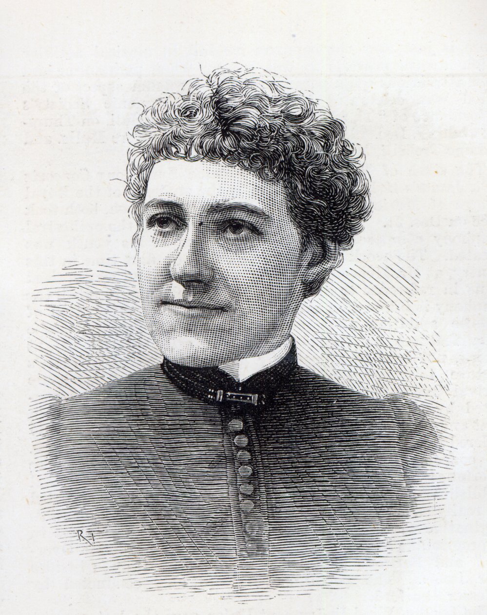 Miss Charlotte Robinson, huisdecorateur voor Hare Majesteit, 1887 door English School