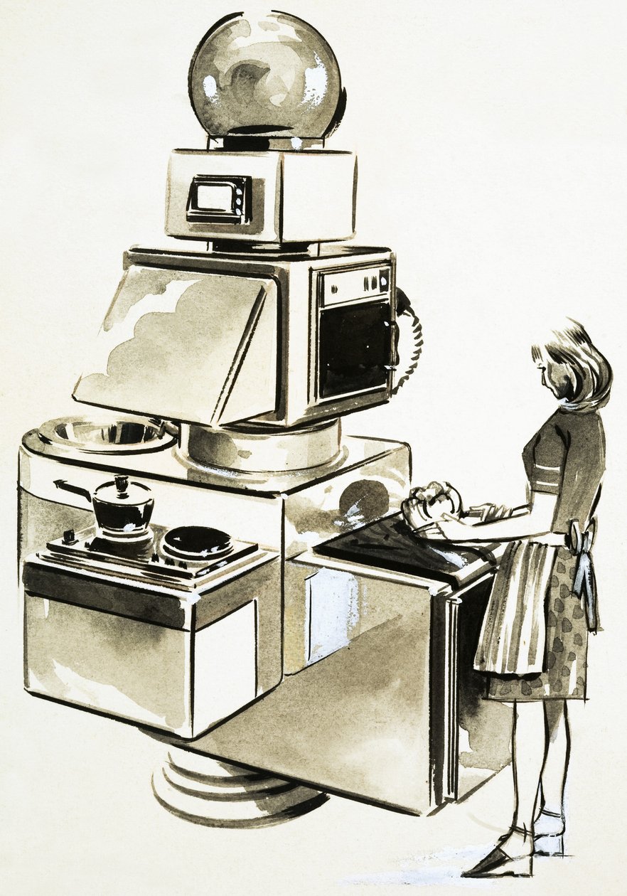Moderne keuken door English School