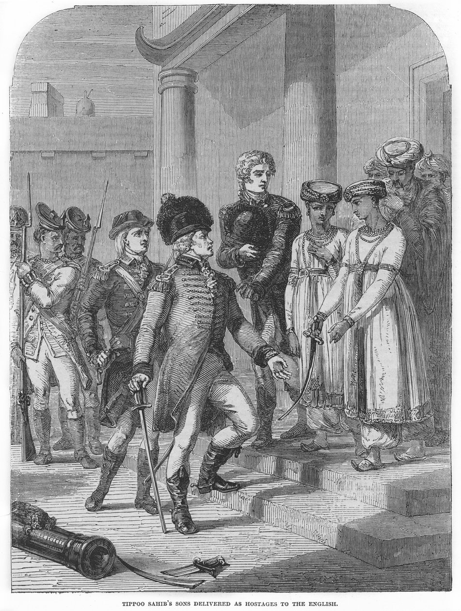 Monument opgericht ter nagedachtenis aan de slachtoffers in het Zwarte Gat van Calcutta door English School