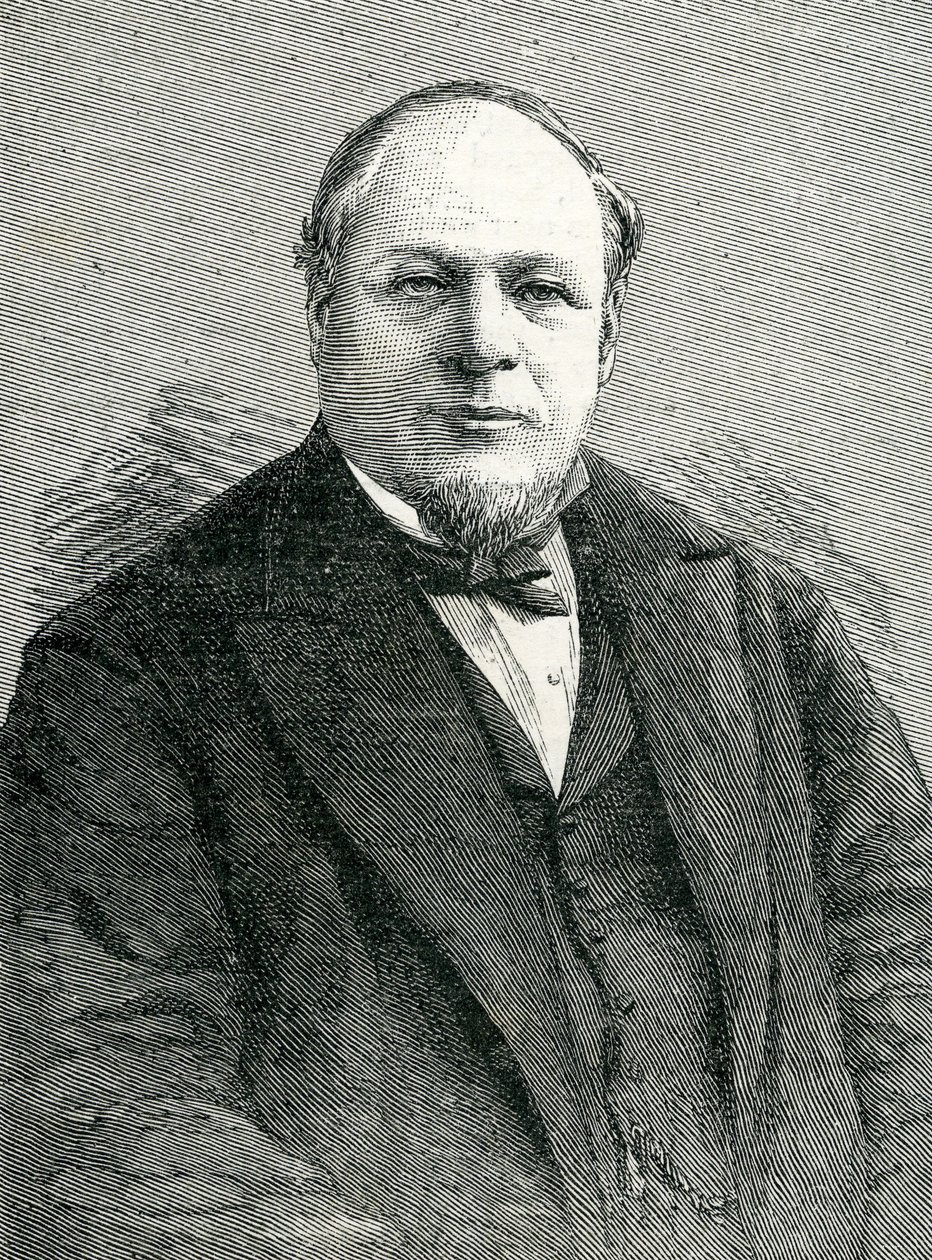 Mr. John Young, burgemeester van Sydney, illustratie uit The Graphic 8 mei, 1886 door English School
