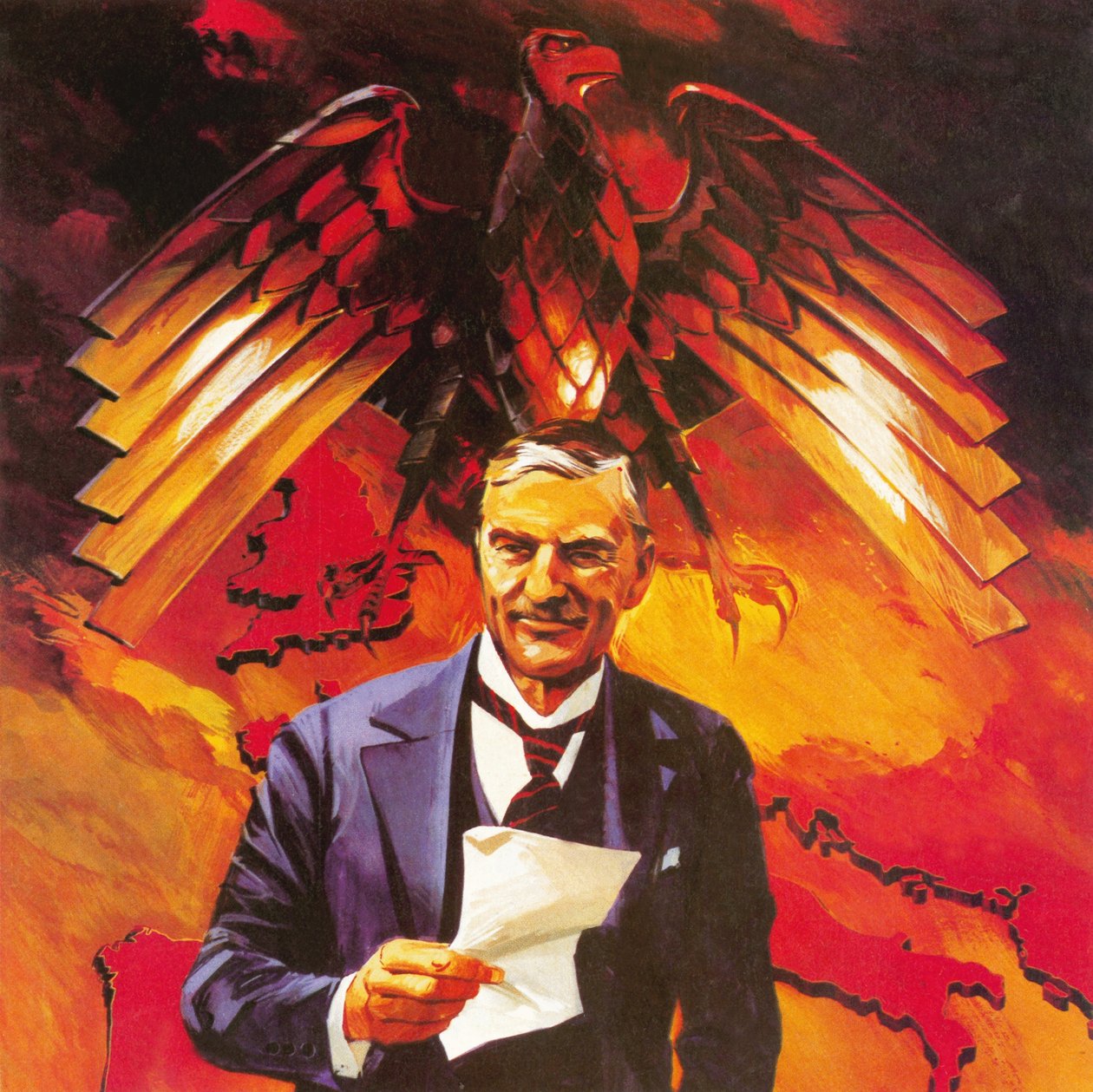 Neville Chamberlain en zijn waardeloos stuk papier door English School