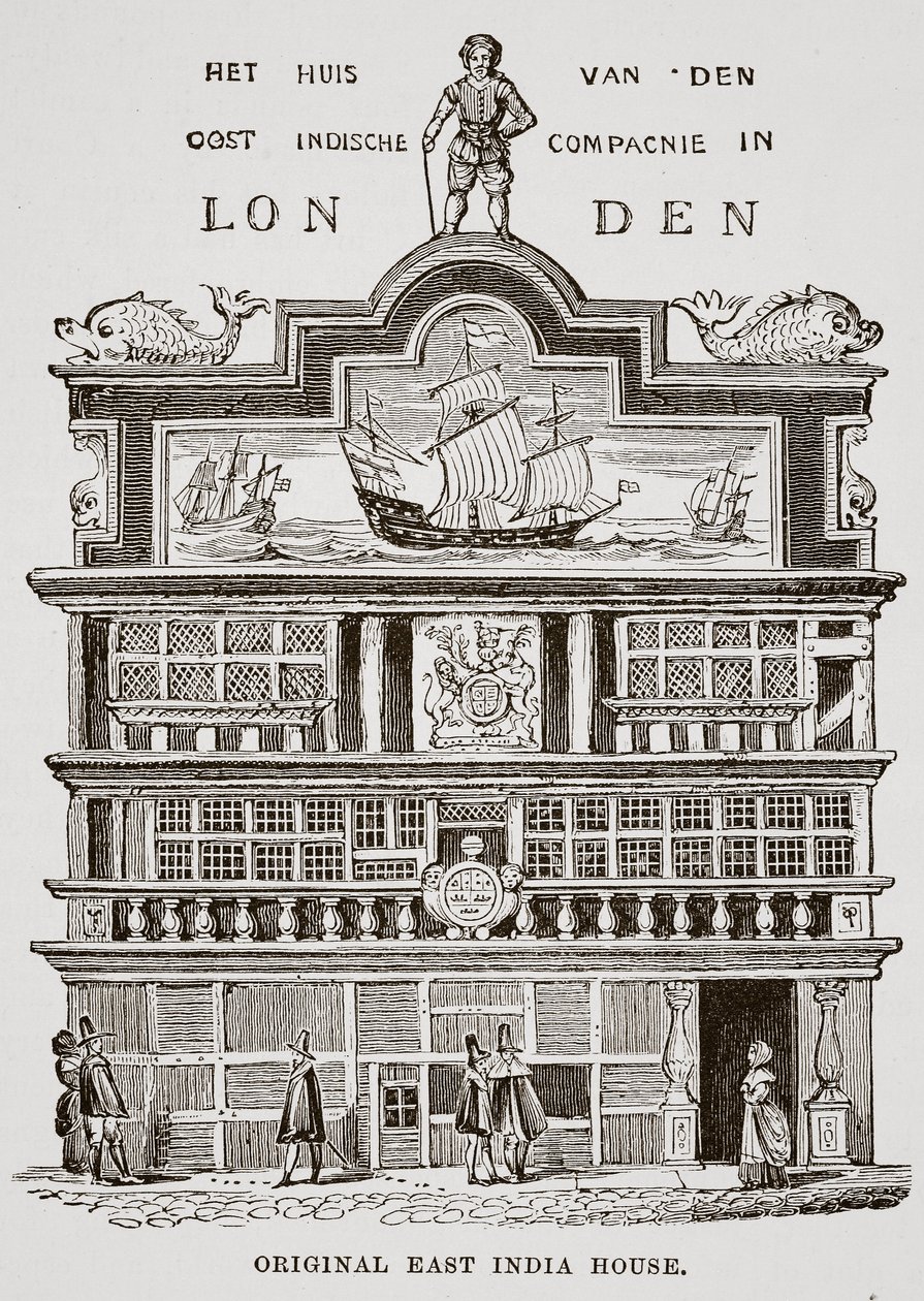 Origineel Oost-Indisch Huis door English School