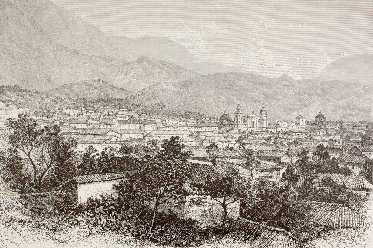 Overzicht van Bogota, Colombia door English School