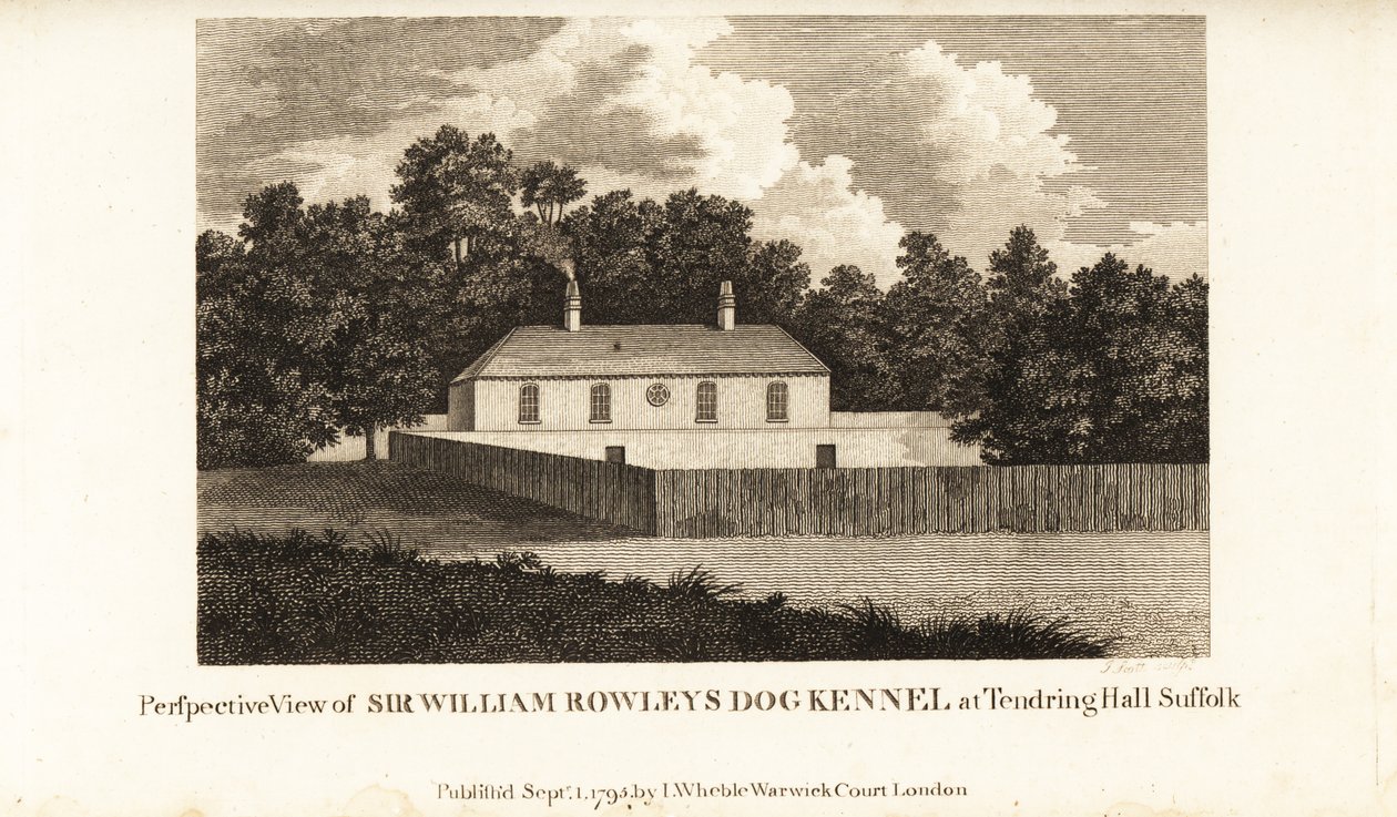 Perspectiefweergave van Sir William Rowley