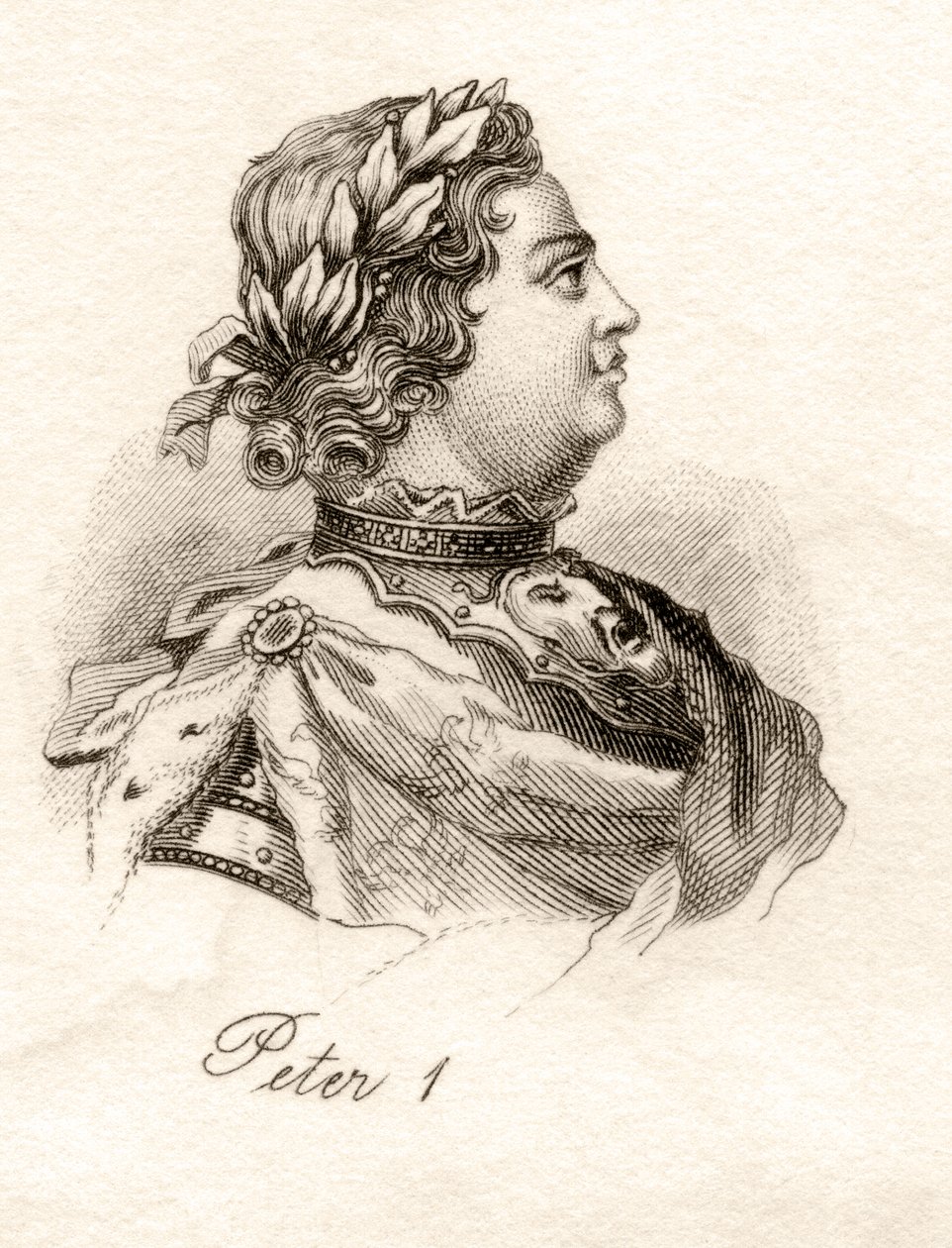 Peter de Grote, uit 