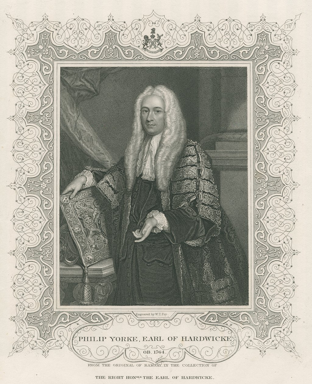 Philip Yorke, 1e Graaf van Hardwicke, uit 