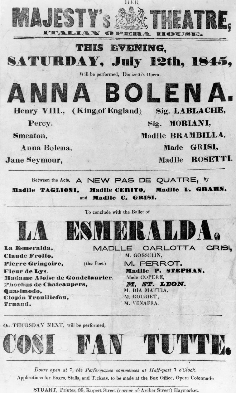 Affiche voor Her Majesty