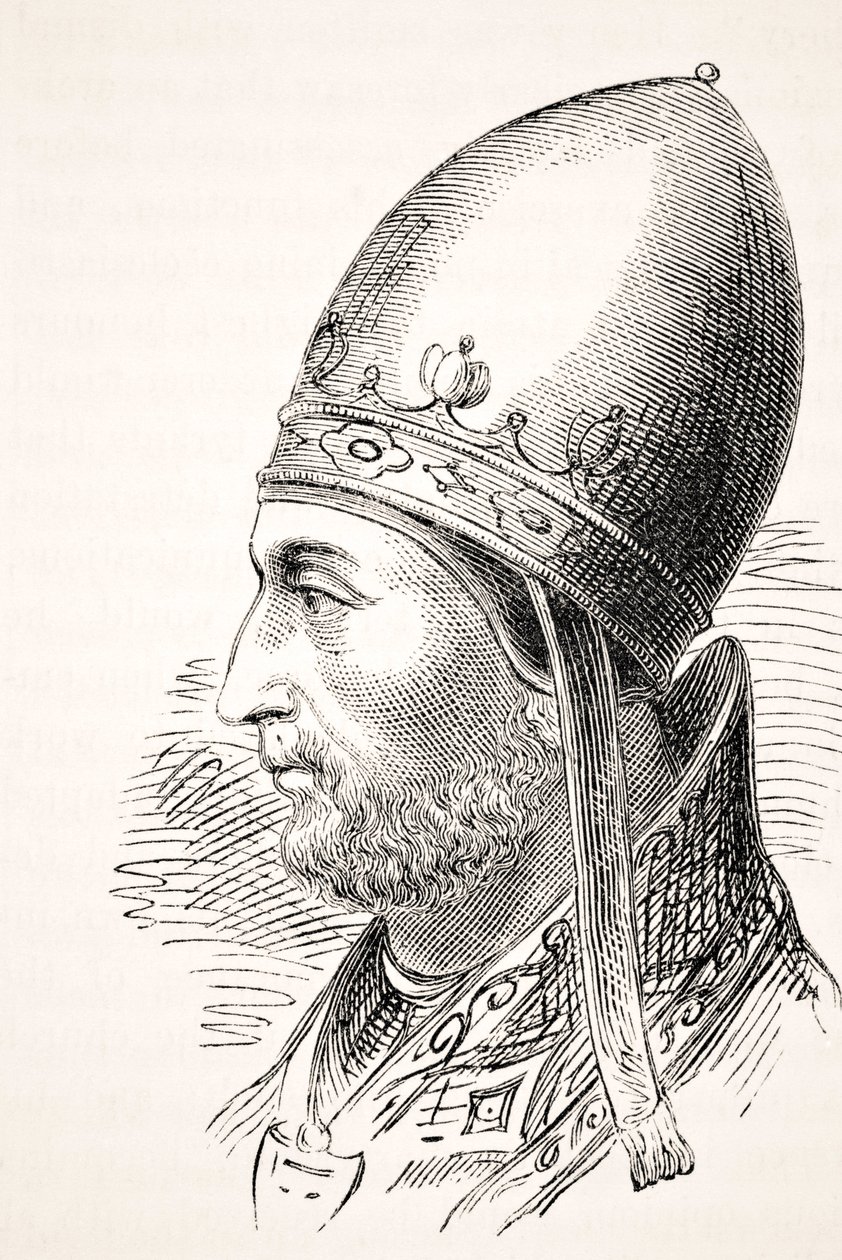 Paus Adrianus IV, uit 