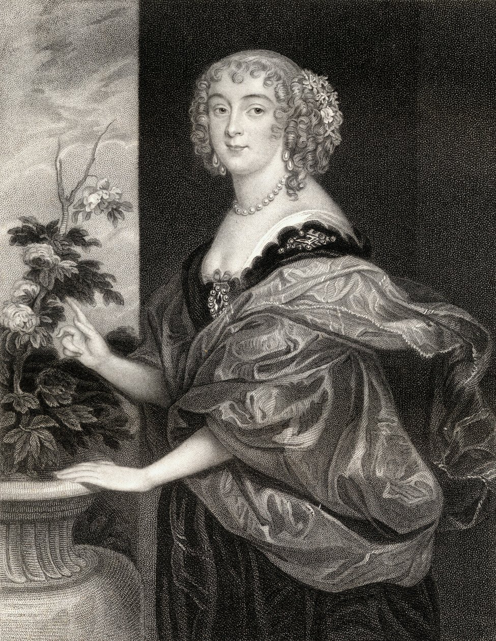 Portret van Dorothy Sidney, gravin van Sunderland, uit Lodges British Portraits, 1823 door English School