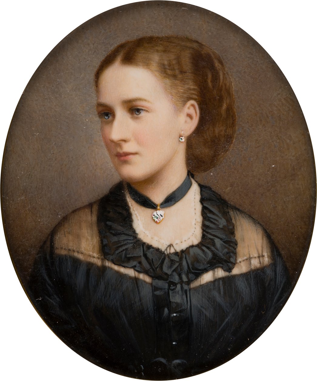 Portret van Lady Ida Lumley, Burggrafin Newport, later Gravin van Bradford, ca. 1868-1936 door English School