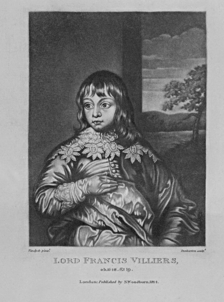 Portret van Lord Francis Villiers, uit 