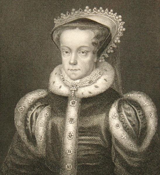 Portret van koningin Mary I door English School