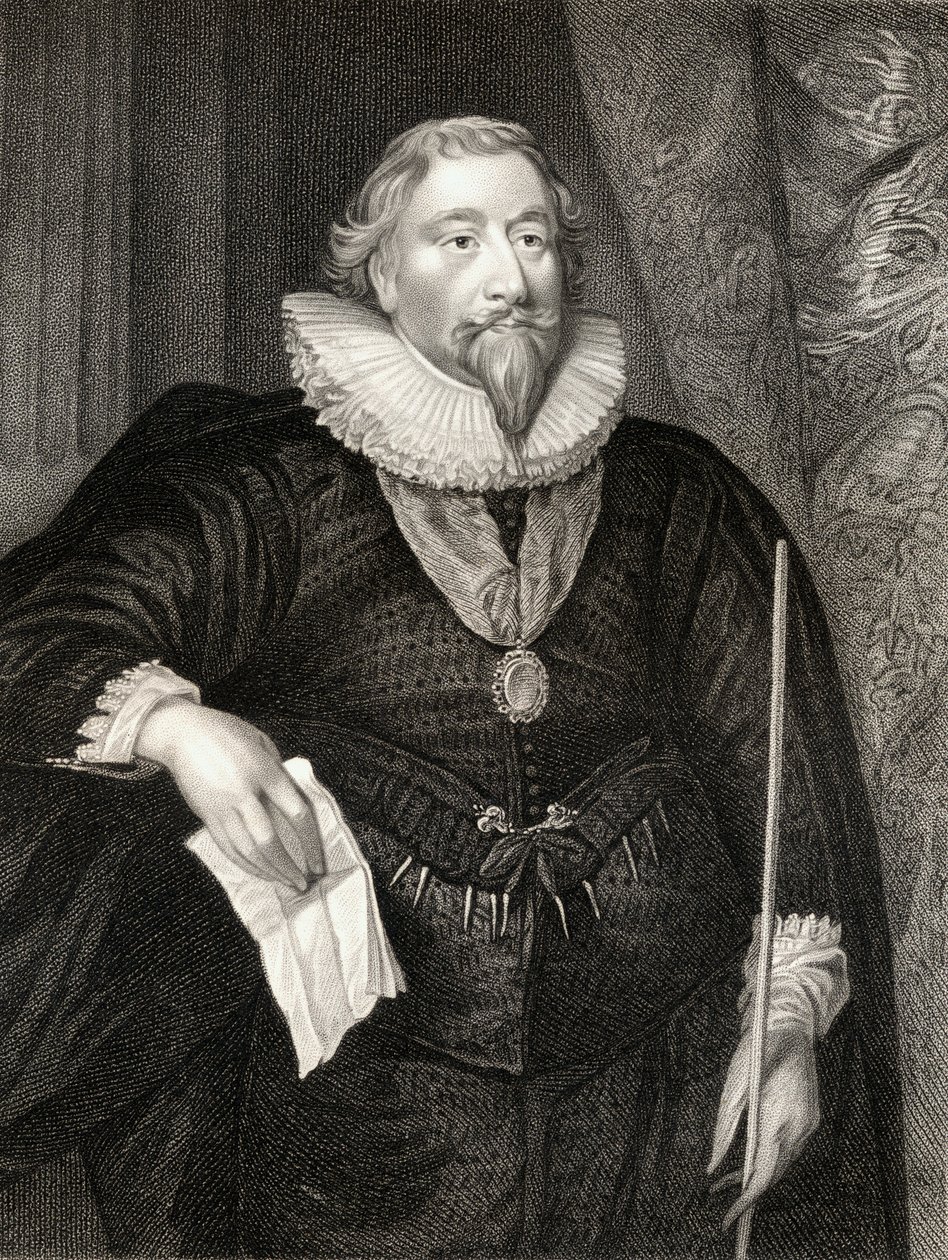 Portret van Richard Weston, uit Lodges British Portraits door English School
