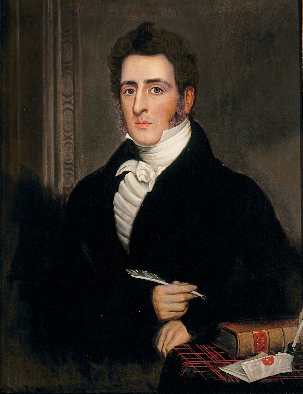 Portret van Robert Bennett, c.1830 door English School