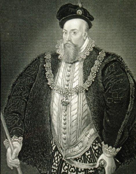 Portret van Robert Dudley (1532-88) 1e Graaf van Leicester, uit 