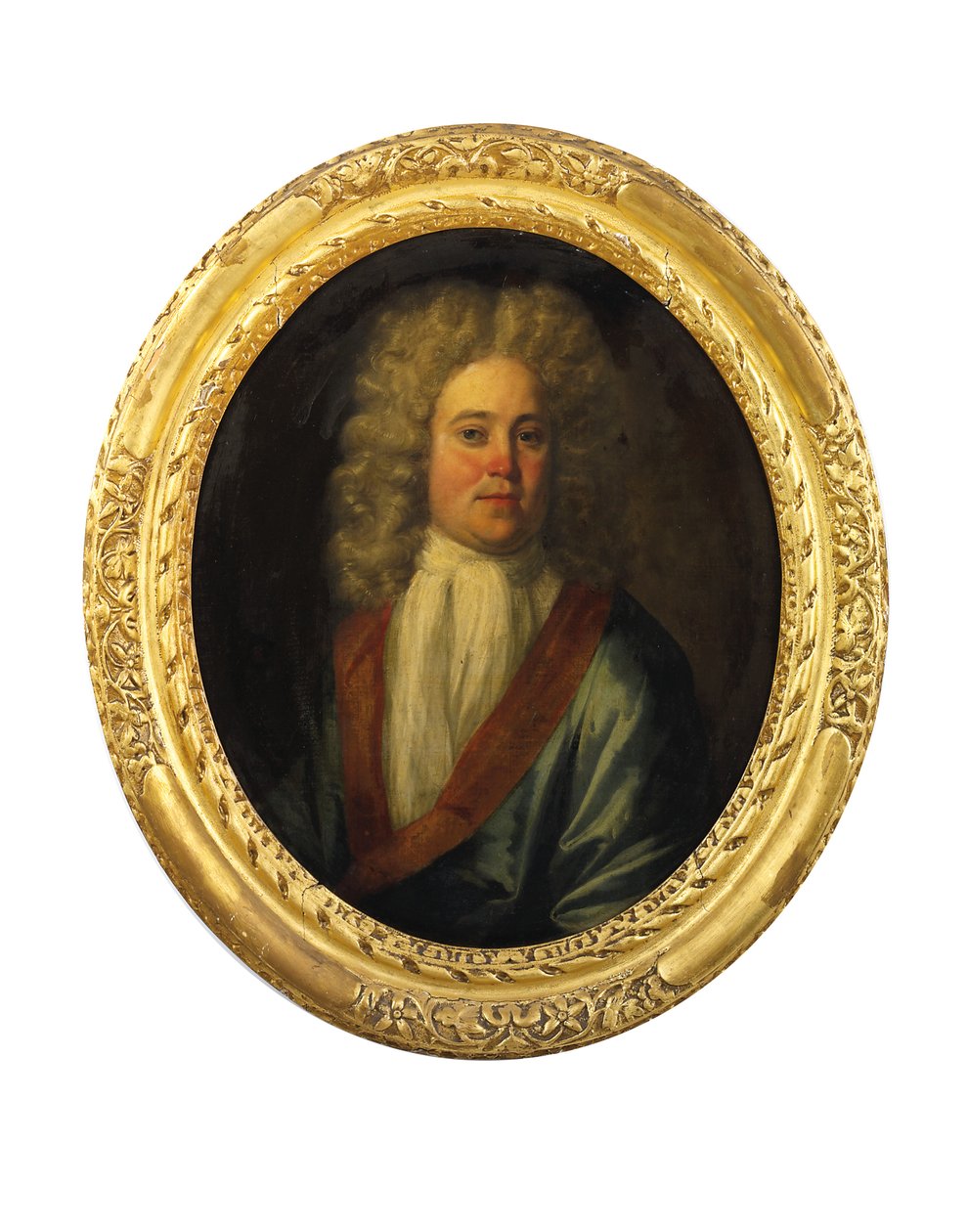 Portret van William Cookson, vroege 18e eeuw door English School