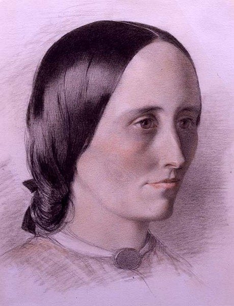 Portret van een Vrouw, ca. 1840 door English School