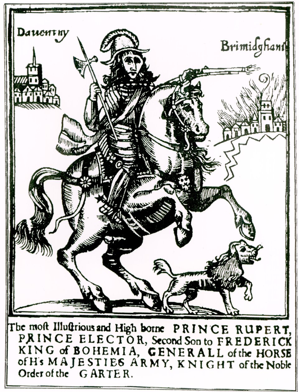 Prins Rupert te Paard door English School