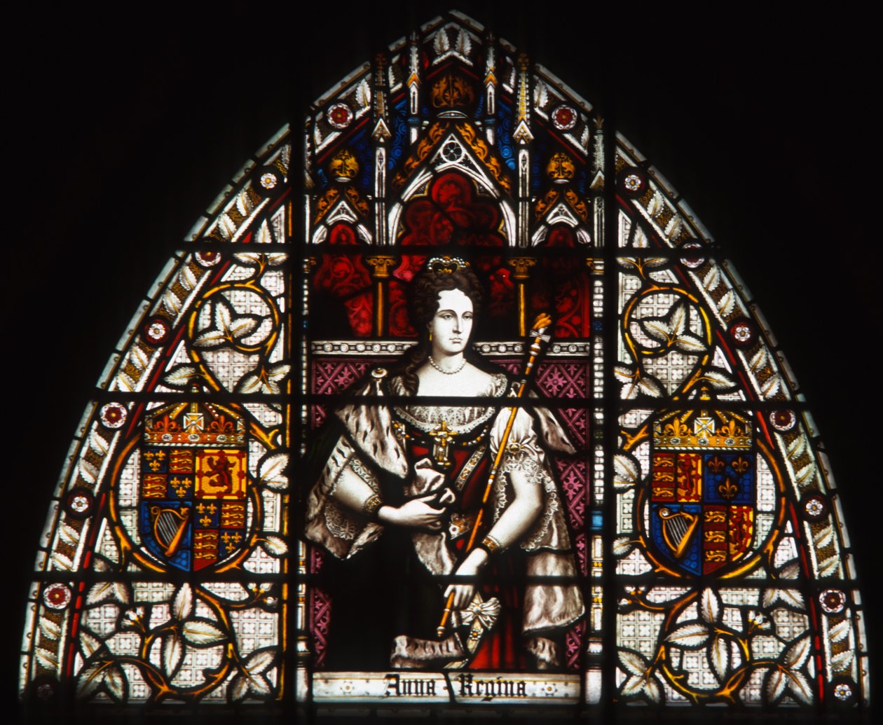 Koningin Anne, ca. 1873 door English School