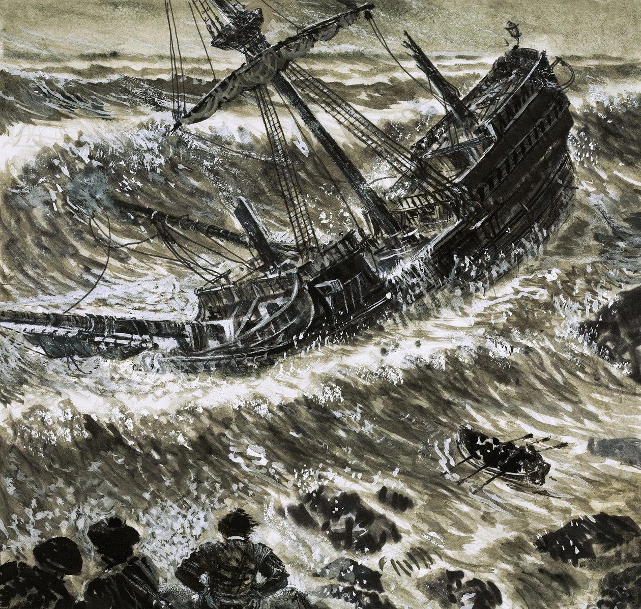 Richard Chancellor werd verslagen door de zeeën door English School