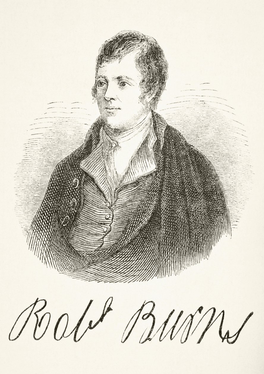 Robert Burns, uit 