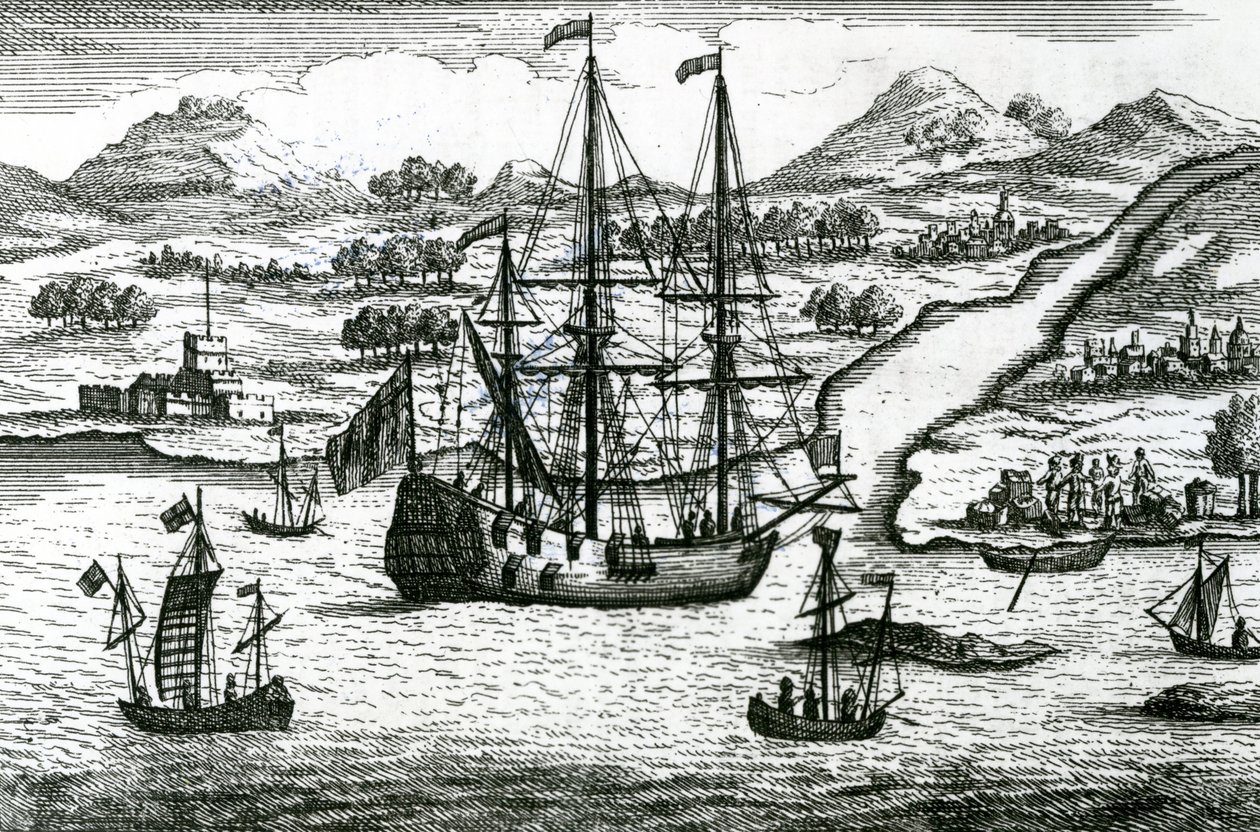 Robinson Crusoe ontsnapt uit Cambodja en komt een haven binnen in het noordelijke deel van China door English School