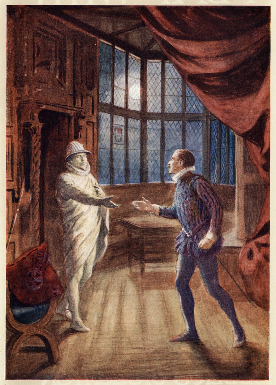 Scène uit de opera Don Giovanni (1787), uit 
