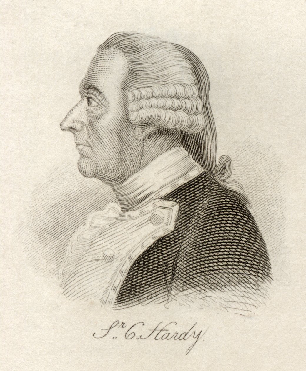 Sir Charles Hardy, uit 