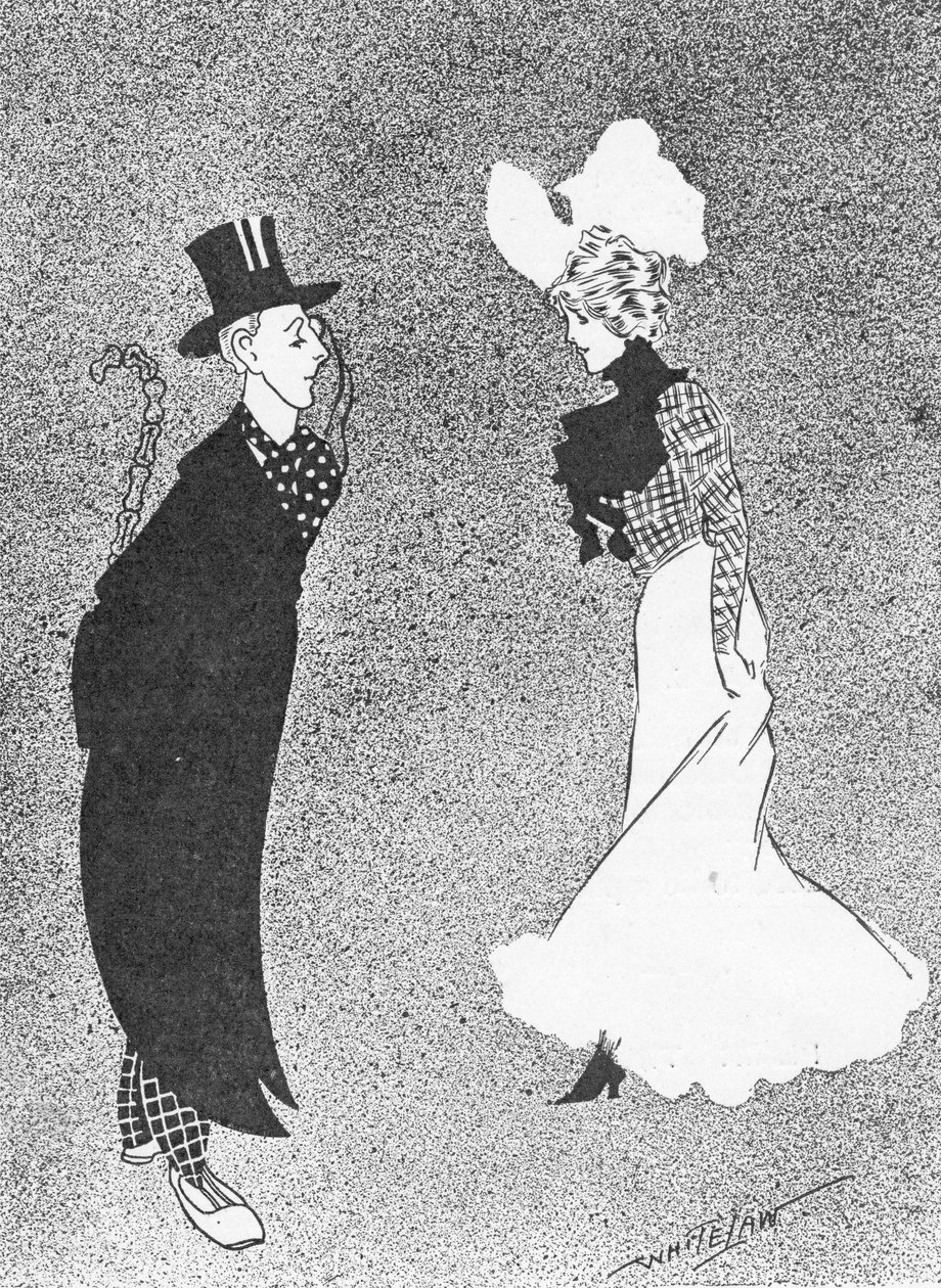 The Bare Fact, illustratie uit The King, 25 mei 1901 door English School