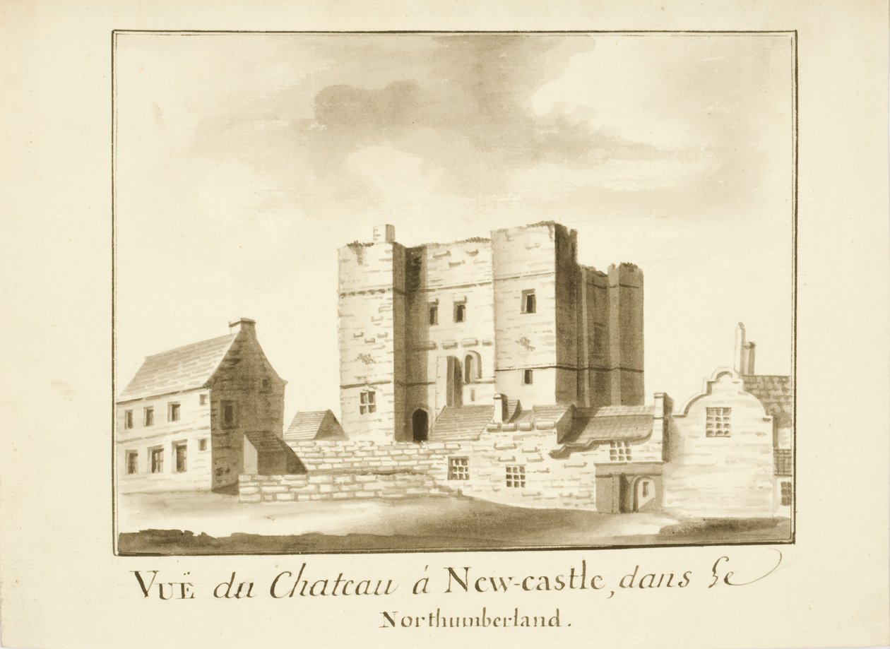 Het kasteel, Newcastle upon Tyne door English School