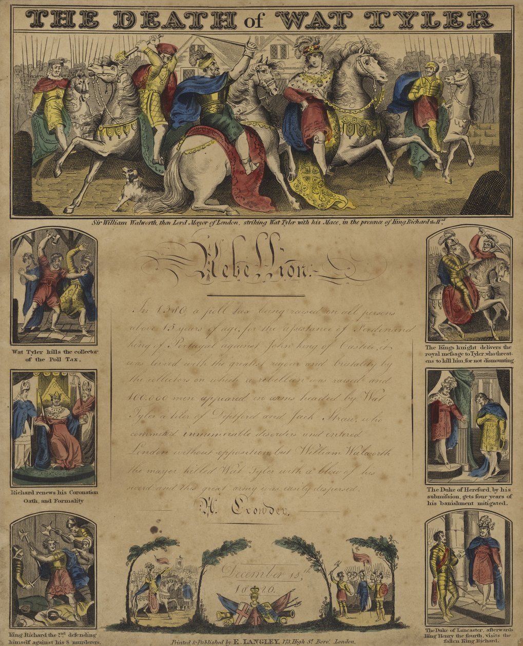 De dood van Wat Tyler door English School