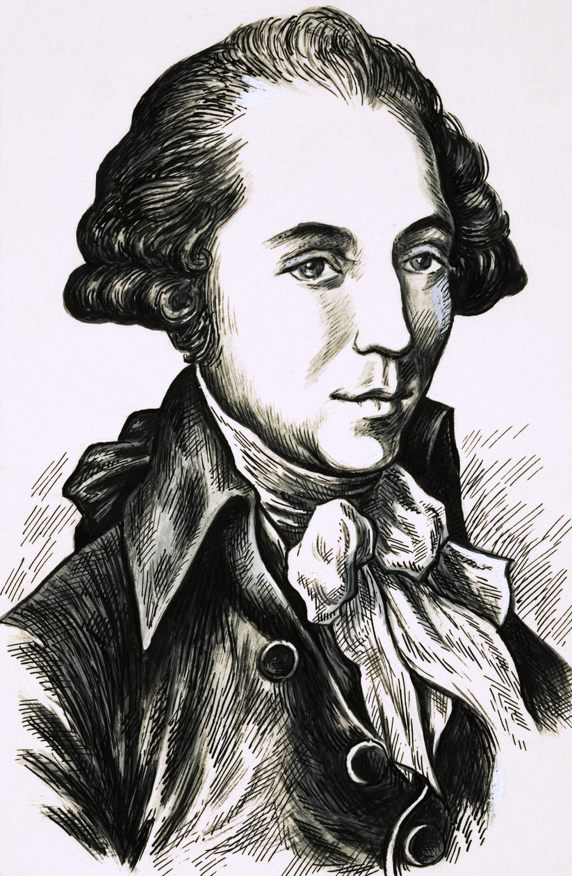 De Georgiërs: De duelerende dramaturg (Richard Sheridan) door English School