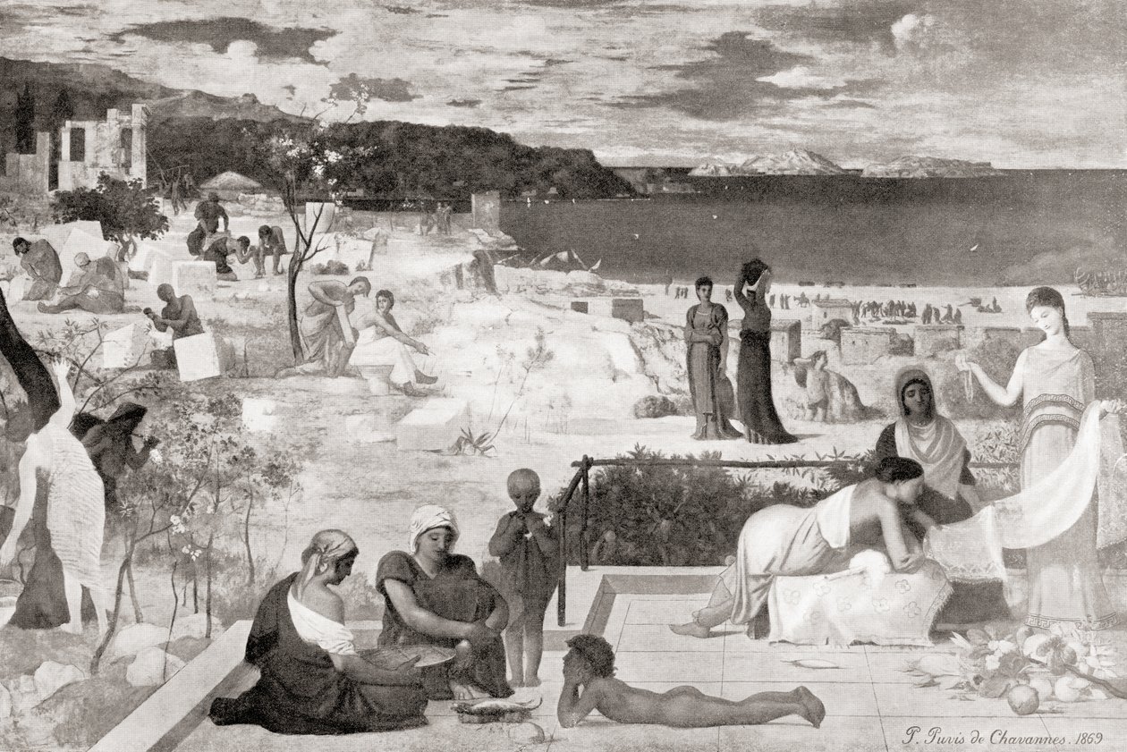 De Griekse kolonie Massalia, uit Hutchinson
